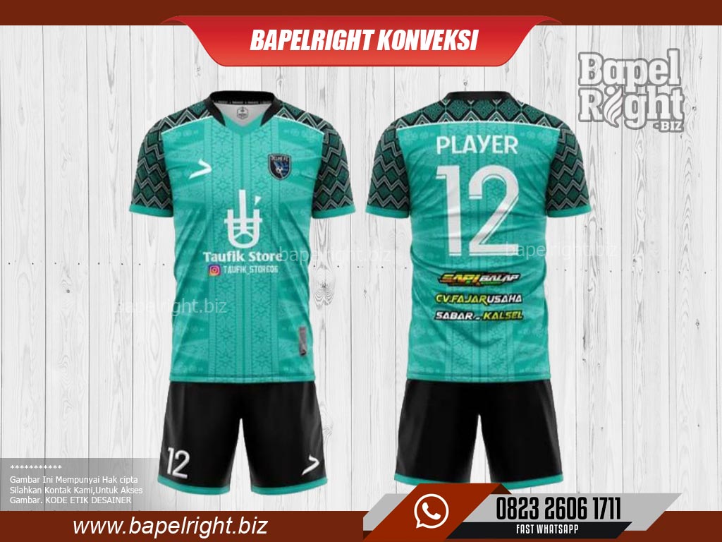 Desain Jersey Futsal Keren Simple