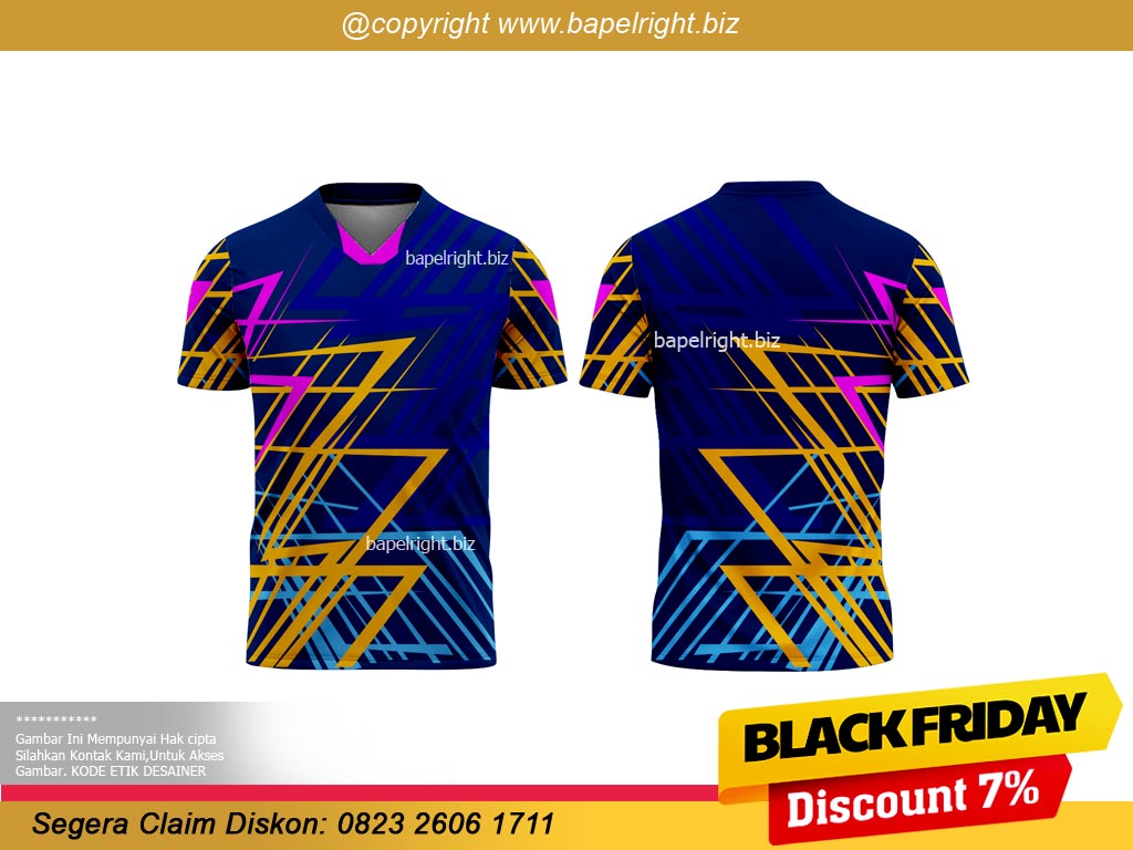 Jersey Gradasi Warna