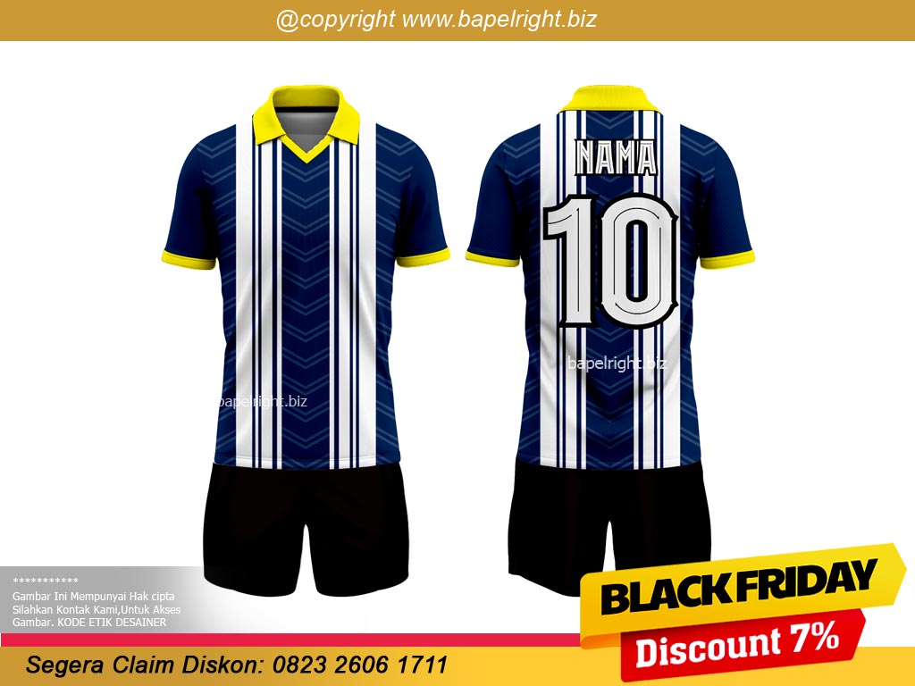 Jersey Futsal Hijau Hitam