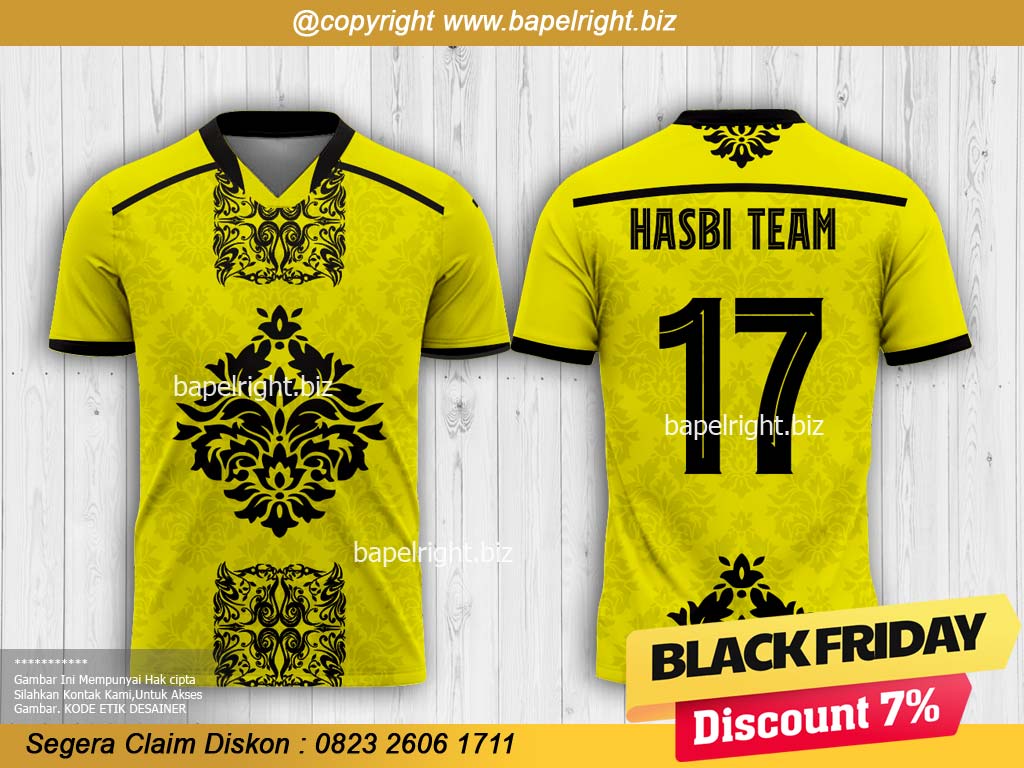 Jersey Futsal Kuning