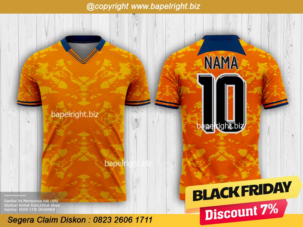 Jersey Orange Design